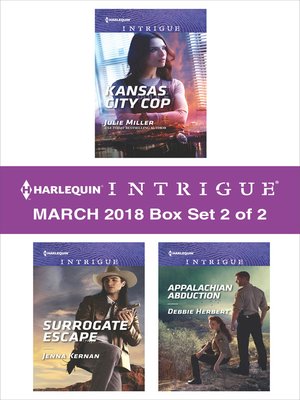 cover image of Harlequin Intrigue March 2018-- Box Set 2 of 2